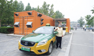 早换早赚！北京的哥力挺北汽新能源换电出租车
